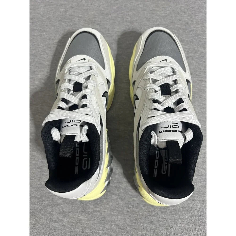 Nike‎ Zoom Air Fire Shoes Womens Size 7 Particle Grey Metallic Silver DV1129-003